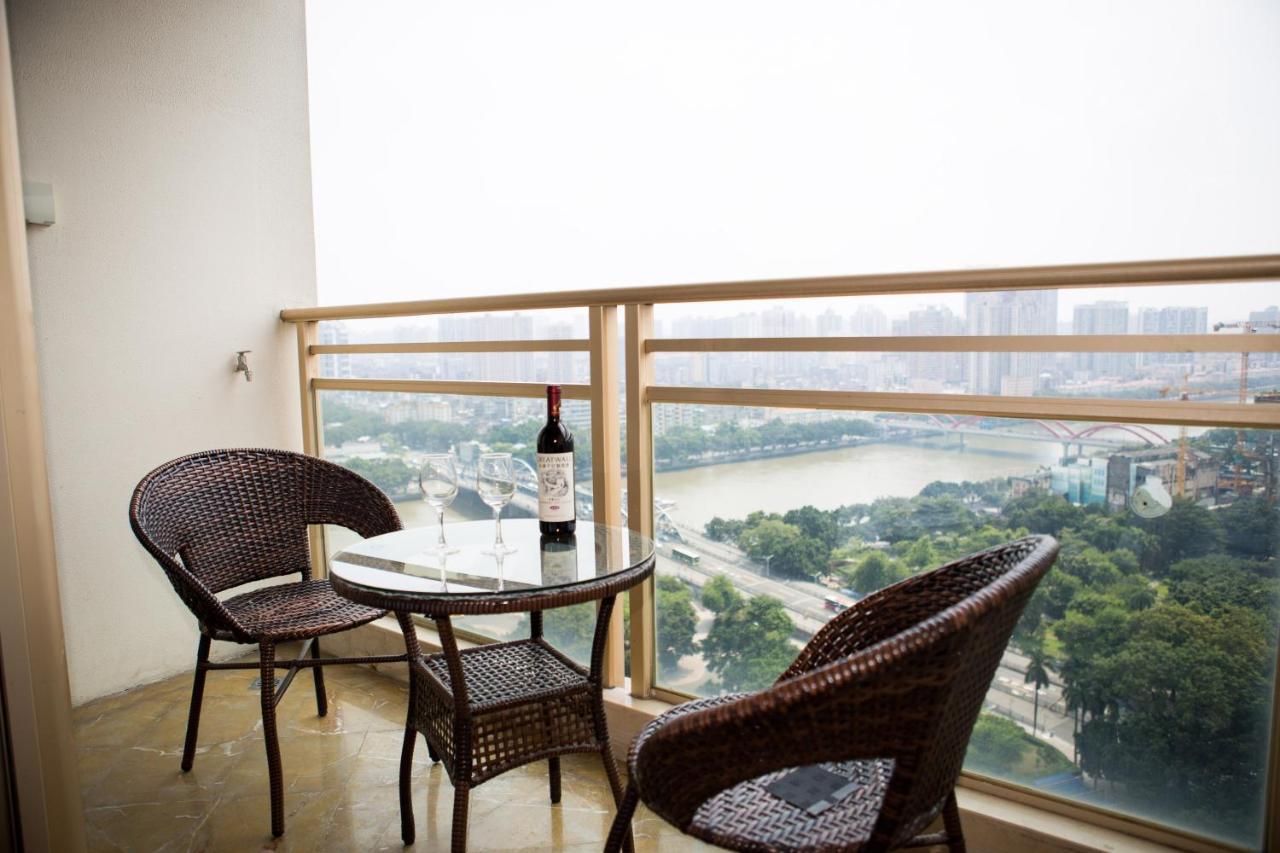 WAIFIDEN Guangzhou HaiZhu Square WanYi Apartment Extérieur photo