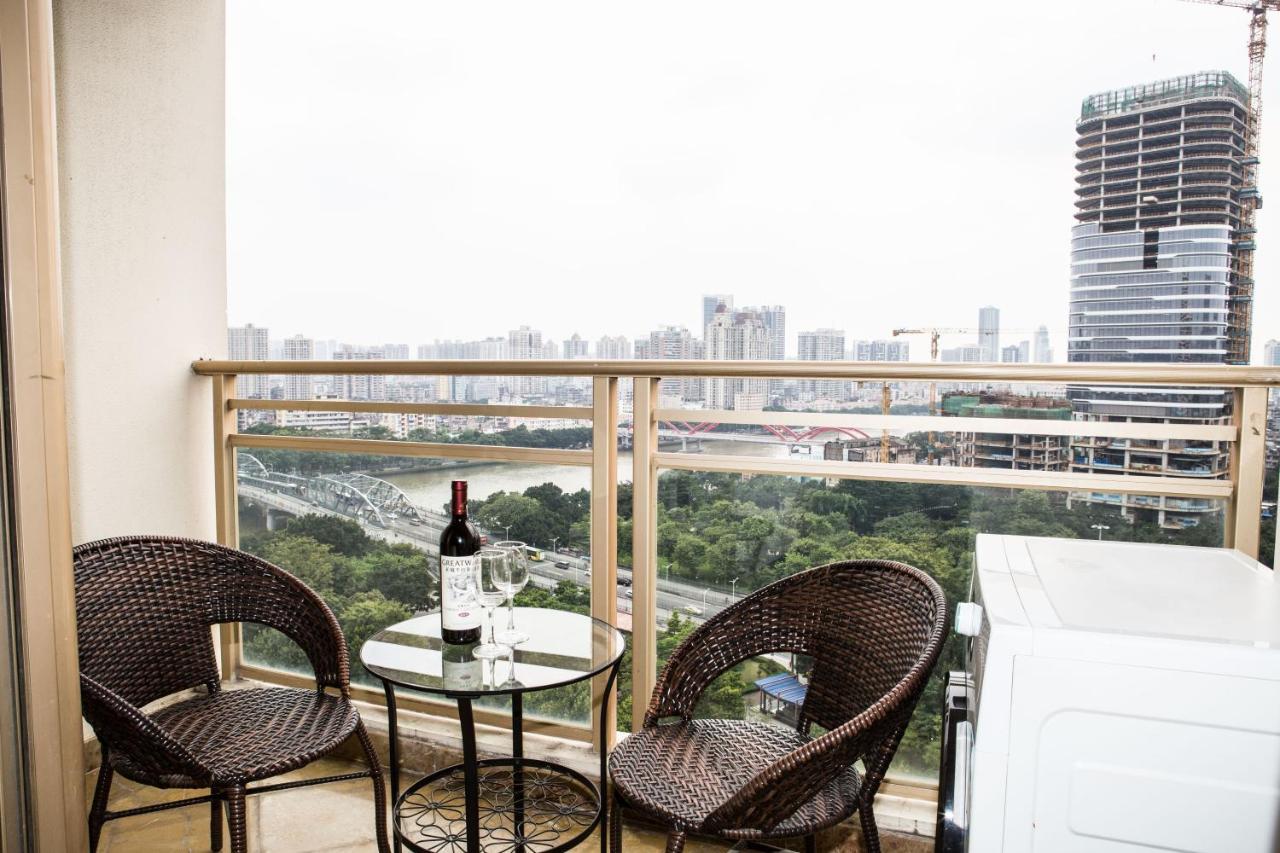 WAIFIDEN Guangzhou HaiZhu Square WanYi Apartment Extérieur photo