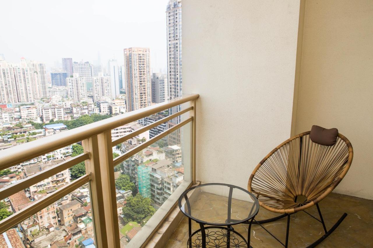 WAIFIDEN Guangzhou HaiZhu Square WanYi Apartment Extérieur photo